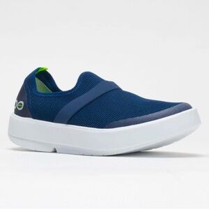 Women’s OOFOS OOmg Low- navy blue. Size 10